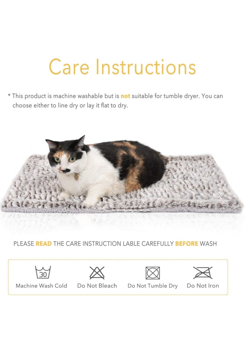 ALLKING Morapets Self-Warming Cat Mat: 29" x 19" Thermal Mat for Indoor, Outdoor, Large Kittens, Small Puppies, and Pets  - Image 4