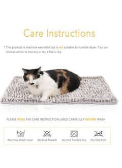 ALLKING Morapets Self-Warming Cat Mat: 29" x 19" Thermal Mat for Indoor, Outdoor, Large Kittens, Small Puppies, and Pets  - Image 4