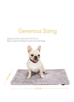 ALLKING Morapets Self-Warming Cat Mat: 29" x 19" Thermal Mat for Indoor, Outdoor, Large Kittens, Small Puppies, and Pets  - Image 2