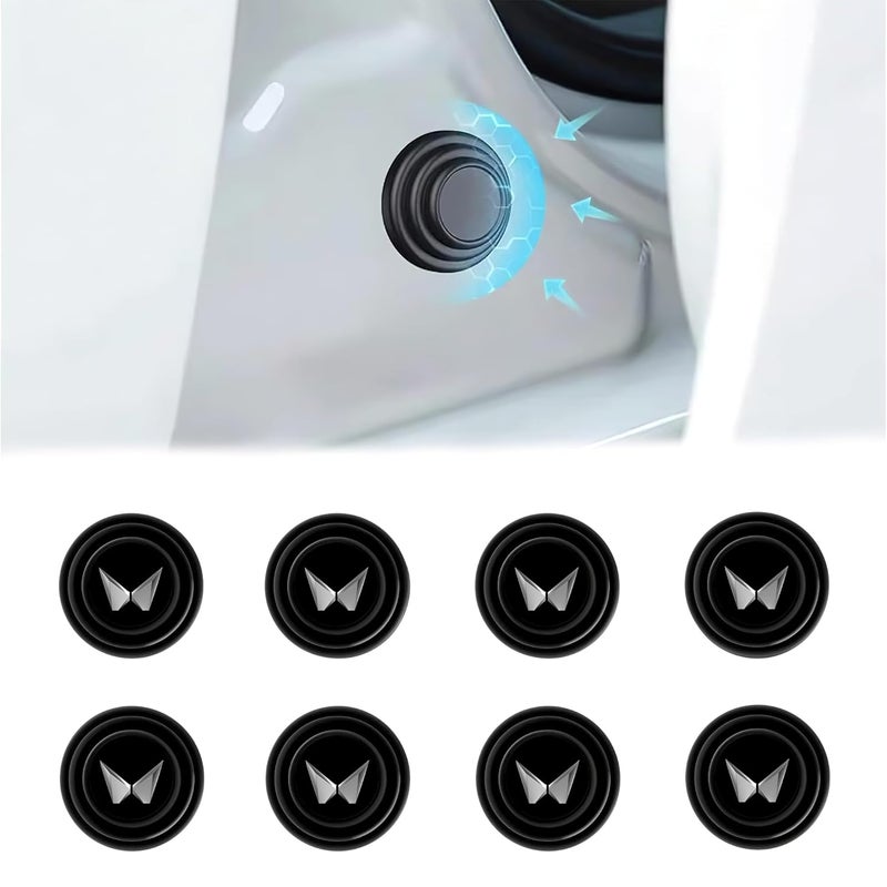 ARKZO Car Shock Absorber Door Protector Rubber Pads Guard Accessories Car Gadgets for Enhanced Door Protection Scorpio, Thar, XUV 300, 400, 700, Bolero, Marazzo, KUV 100 - Image 1