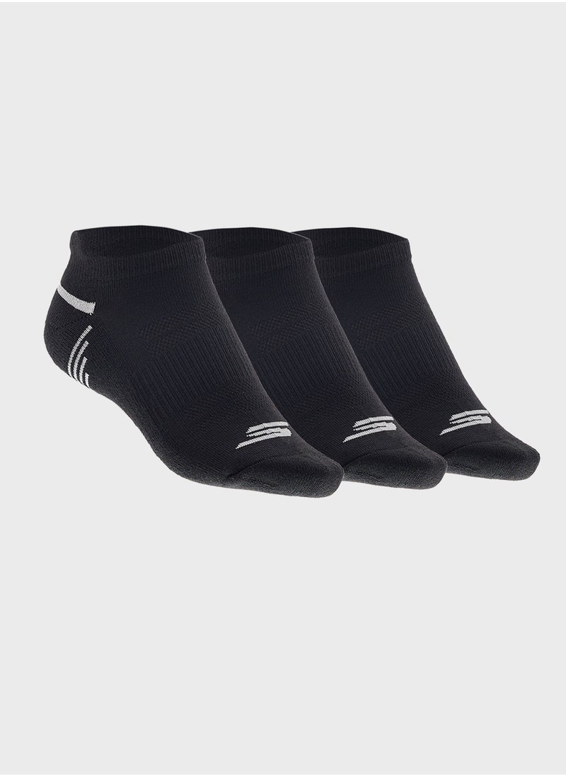SKECHERS 3 Pack Terry Low Cut Socks  - Image 1
