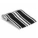 Dogary 2 PCS Car Hood Decals Racing Stripes Body Side Stickers Hood Bumper Modification Exterior Decoration Accessories Suitable for Most Car Models Black - Image 2