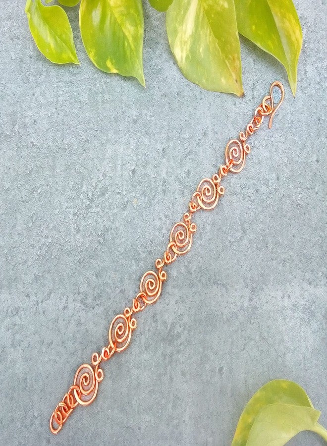 SHINDE EXPORTS ladies pure copper chain bracelets wrist jewelry for women (Style 1) - Image 4