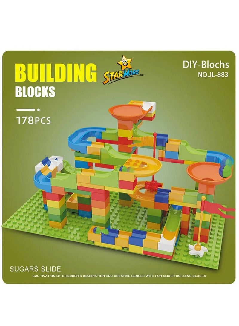 Starmarz Starmarz 178-Piece Table and Building Blocks Set with Chair, Storage & Pen - Image 2