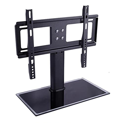 Gadget Wagon 26-42 Inches LED TV Table Top Leg Stand Universal with Tempered Glass Base (26-42 Inches) - Image 1