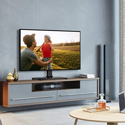 Gadget Wagon 26-42 Inches LED TV Table Top Leg Stand Universal with Tempered Glass Base (26-42 Inches) - Image 2
