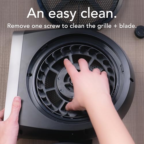 Vornado STRATA™ 8 OmniWave™ Medium Table Fan, Energy Efficient DC Motor, 10 Electric Fan Speeds, Quiet Operation with Oscillation, Powerful Cooling Solution for Bedroom, Home, and Living Room, Black - Image 2