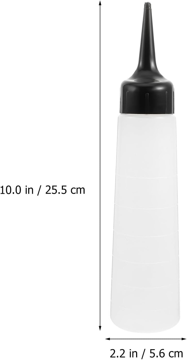2pcs 250ml Pointed Mouth Plastic Dilution Shampoo Bottles for Pets, Refillable Lotion Dispenser Containers for Cat Bathing and Grooming Supplies - Image 2