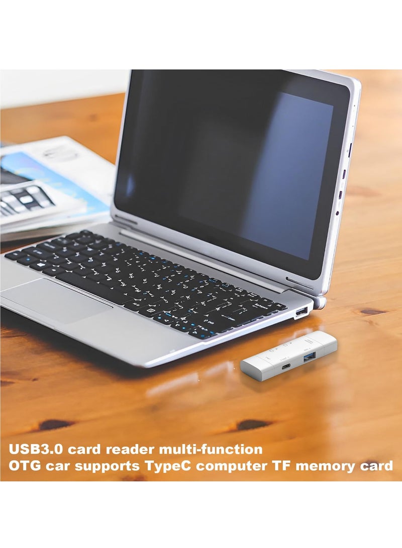 KASTWAVE Usb Card Reader, Memory Card Adapter, Usb C to Micro S.d Card Adapter, Memory Card Reader, Usb3.0 Tf Memory Card Otg Typec Multi-Function Card Reader Compatible withh Os/linux and Other Systems  - Image 4