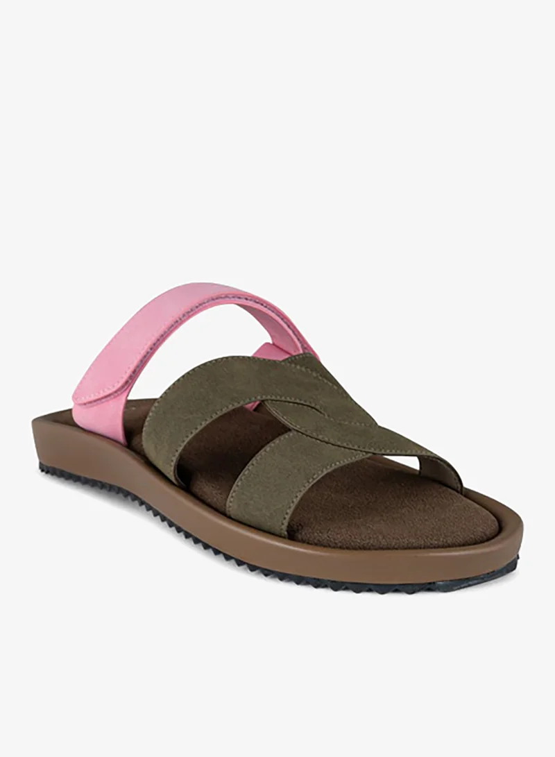 فينتشي صنادل نسائية متعددة الأحزمة ووتد