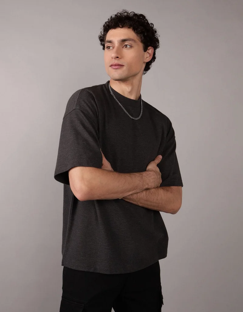 AE Oversized Textured T-Shirt