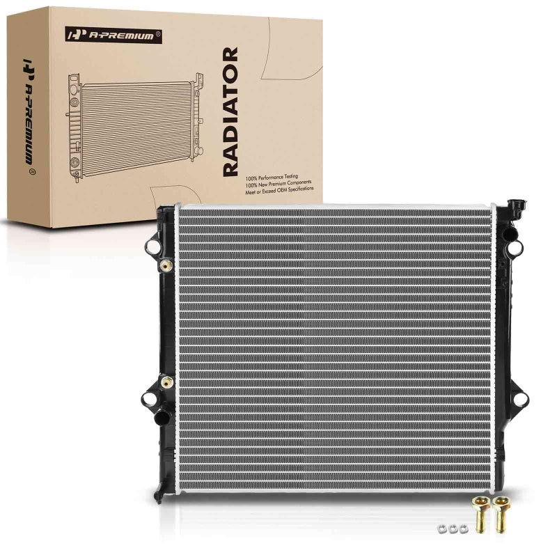 A-Premium Engine Coolant Radiator with Transmission Oil Cooler Compatible with Toyota 4Runner 2003-2009 V6 4.0L, FJ Cruiser 2007-2014 V6 4.0L, Replace# 1640031461