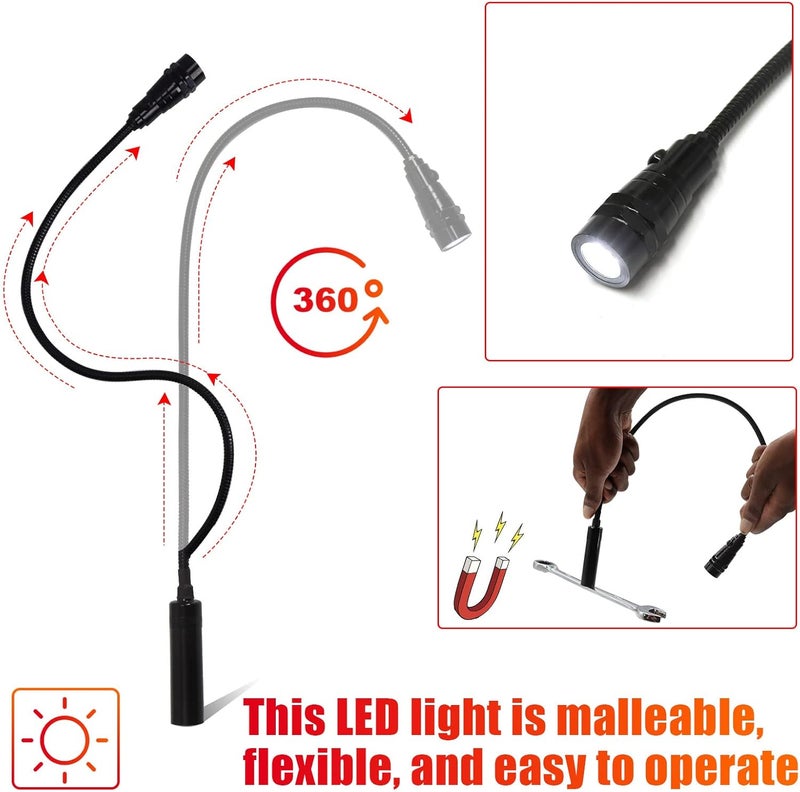 BESTOOL 40'' Heavy-Duty Mechanic Creeper with LED Working Lights - Image 2