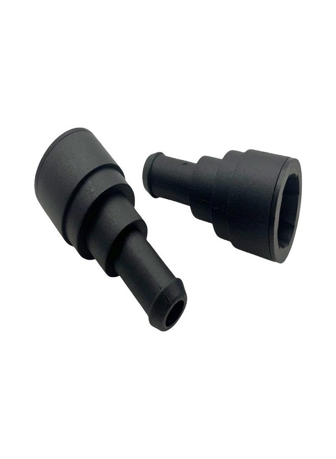 YCUPONE 2PCS Heater Core Coolant Hose Connector Inlet/Outlet 3/4In. Tube x 5/8In 800-409 Compatible with Avalanche Suburban Express Silverado Sierra 1500 2500 Blazer H2 Escalade Seville Malibu - Image 1