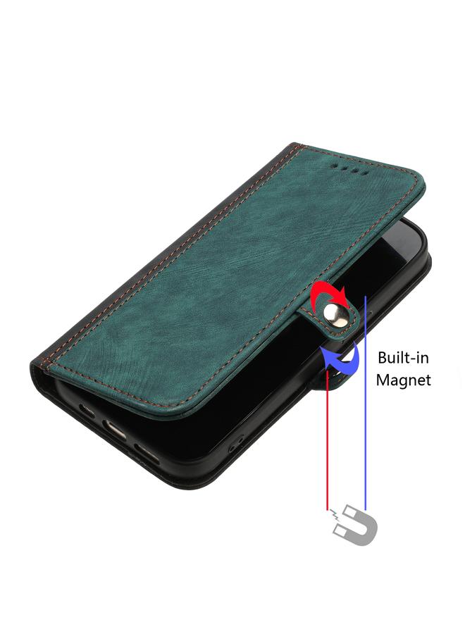 S-TOP Case For Huawei Mate 20 Lite Side Buckle Double Fold Hand Strap Leather Phone Case - Image 4