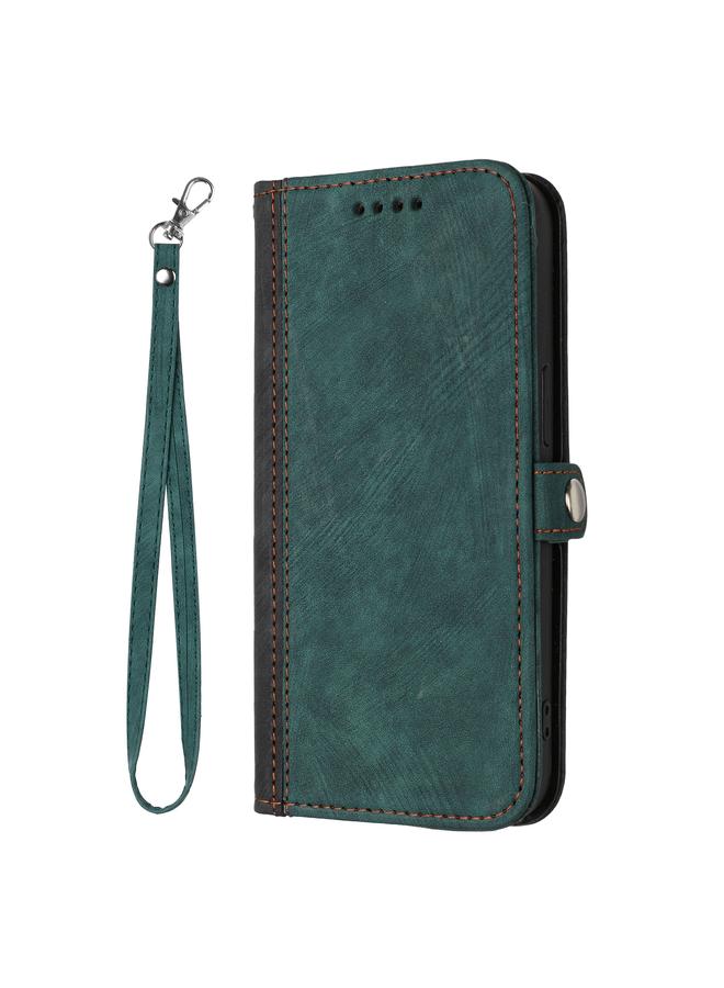 S-TOP Case For Huawei Mate 20 Lite Side Buckle Double Fold Hand Strap Leather Phone Case - Image 2