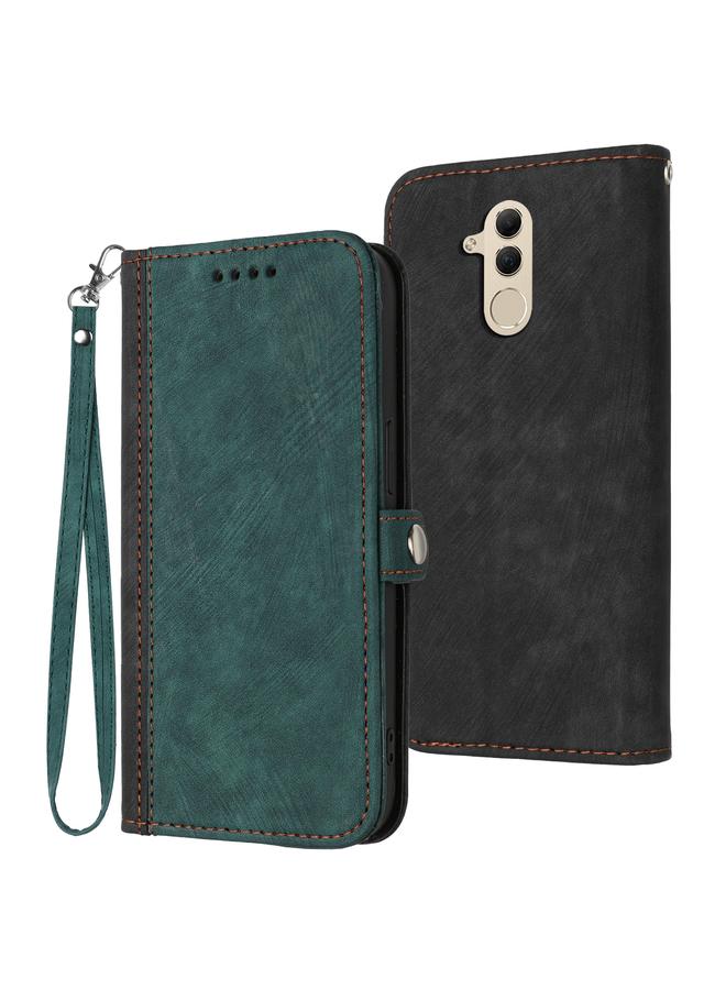 S-TOP Case For Huawei Mate 20 Lite Side Buckle Double Fold Hand Strap Leather Phone Case - Image 1