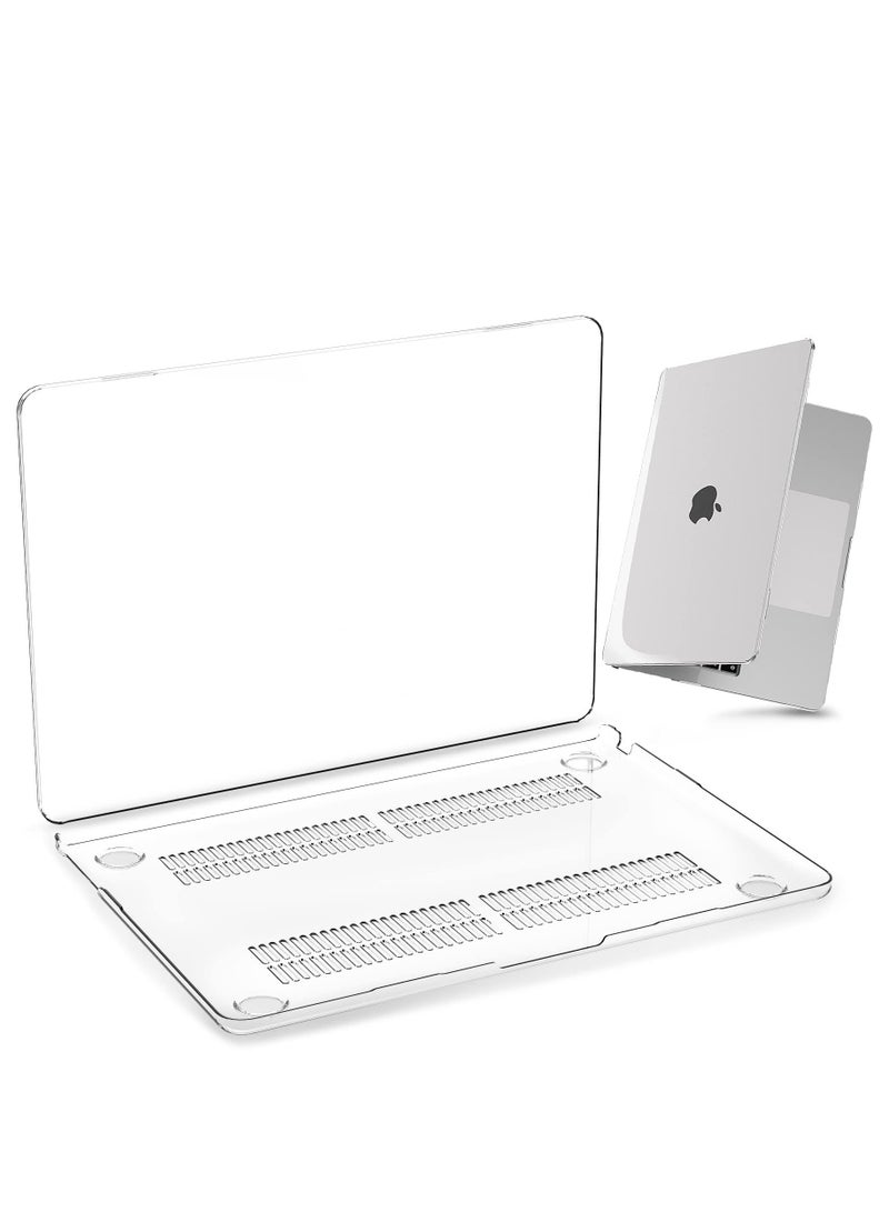 Snap On Laptop Case Cover Compatible with MacBook Air 13.6 inch 2022 Release A2681 M2 Chip w/Liquid Retina Display Touch ID Protective Plastic Hard Shell Case Cover (Crystal Clear)  - Image 5