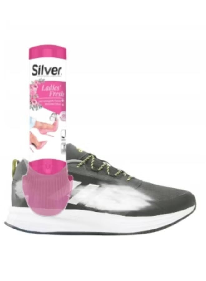 Silver Fresh Women's Shoe Freshener and Deodorizer 100ml - Image 2