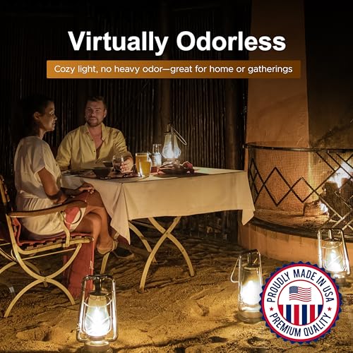 Firefly Kosher Citronella Paraffin Lamp Oil - Smokeless, Virtually Odorless, Long-Lasting- 1 Gallon - Image 3
