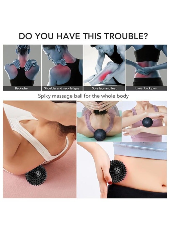 اسم المحتوى ناريلا مجموعة ادوات 5 في 1لتدليك العضلات مصنوعة من مادة ايفا مخصصة للتدليك الذاتي و مناسبة لممارسة رياضة اليوغا واللياقة البدنية - Image 5