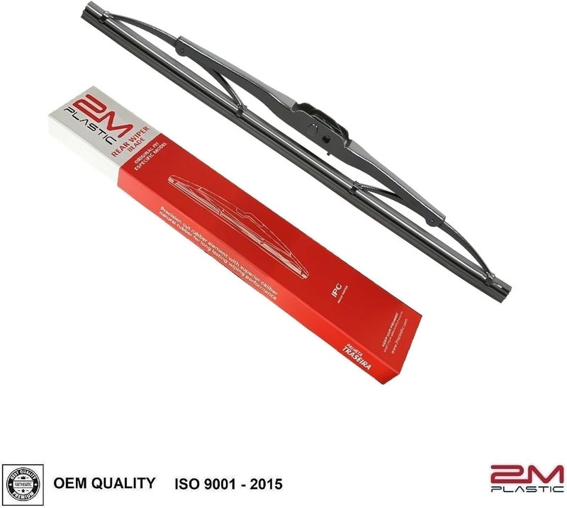 2M PLASTIC Front and Rear Wiper Blades For Honda CR-Z 2011-2016 26" 21" 16" Premium All-Season OEM Quality - Image 2