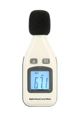 GM1351 متر مستوى الصوت الرقمي 30-130 ديسيبل، جهاز قياس الضوضاء مع شاشة LCD، ميكروفون مكثف كهربيت 1/2 بوصة، وظيفة MAX Hold، شاشة عرض رباعية الأرقام. - pzsku/Z02E0CFAC753F9920ED46Z/45/1742295573/df2f74f1-553f-4be4-88a8-ed22f424d70a