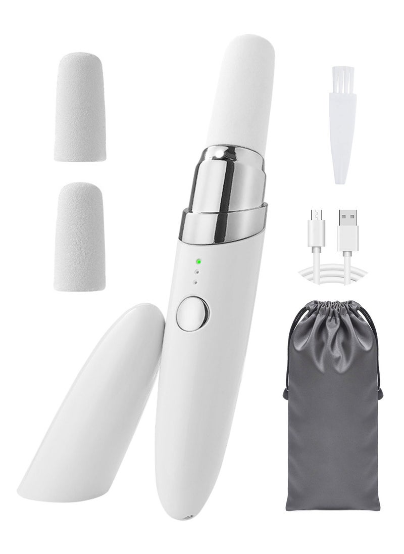Syarme Electric Foot Callus Remover, Rechargeable Pedicure Kit Foot File, 3-Speed Speed Regulation with 3 grinding Roller Heads for Remove Cracked Heels Calluses and Hard Skin  - Image 1
