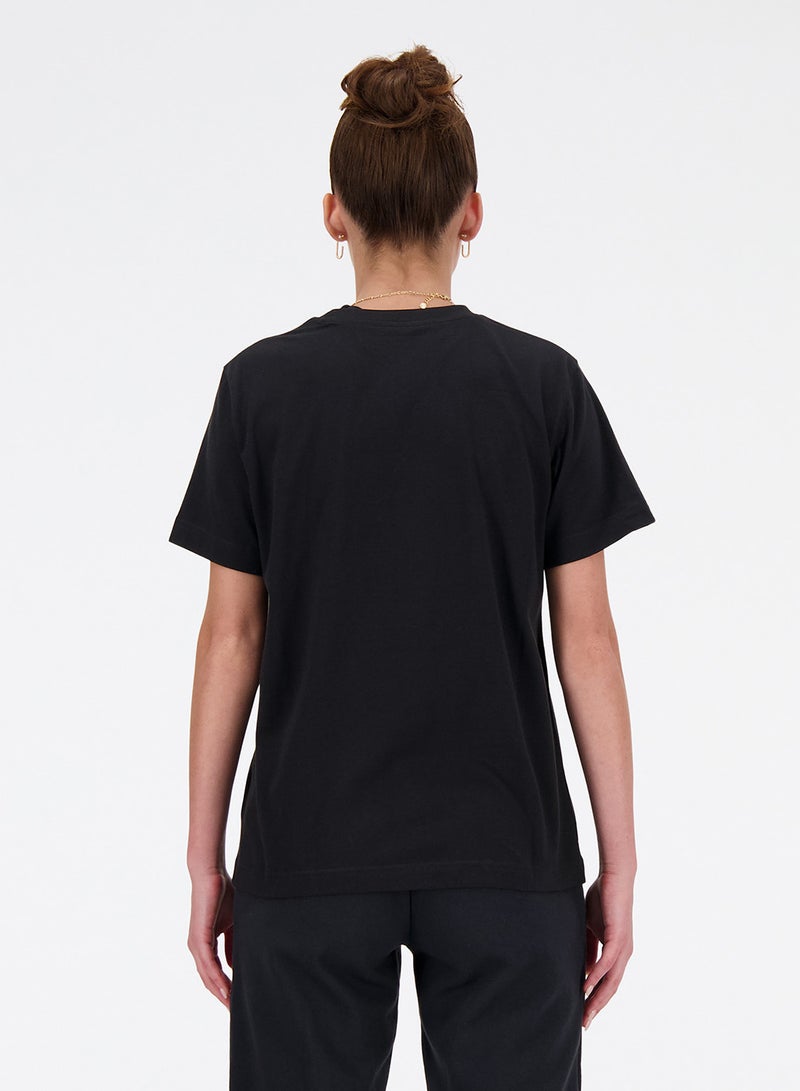 New Balance Jersey Stacked Logo T-Shirt - Image 2