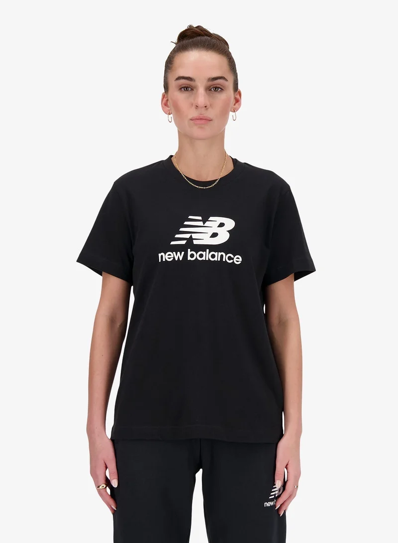 New Balance Jersey Stacked Logo T-Shirt