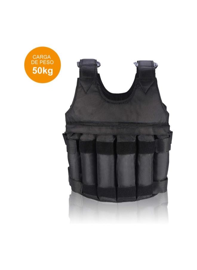 110LB Black Adjustable Weight Training Workout Camouflage Weighted Vest Exercise Fitness (50kg Weight not included) - pzsku/Z02E0E4445EACB9C9A422Z/45/_/1733077449/3d825231-c88f-44be-84e4-d1c4adbd0760