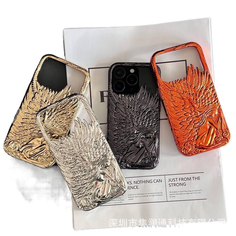 Protective Case | Plastic | Shockproof | Drop Protection | Shockproof Cover for iPhone 15 / 15 Plus / 15 Pro / 15 Pro Max - Image 2