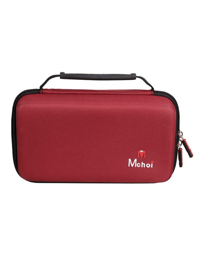 Mchoi Choi Hard Portable Case Compatible With Oster Professional Cordless Hair Clippers Classic 76 Case Only Red - Image 5
