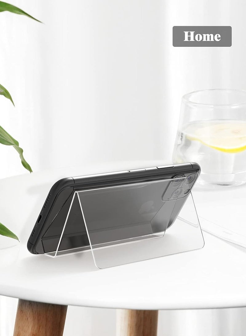 TPGP Business Card Holder for Desk Acrylic Business Card Display Holders Clear Business Cards Holder Stand 3 Pack Desktop Plastic Name Card Organizer, Capacity: 50 Cards - Image 4