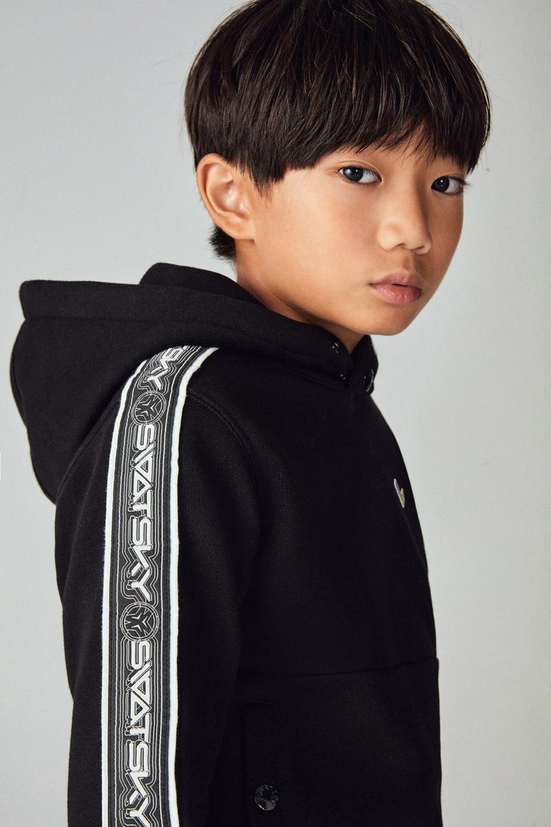 Swatsky Boy Black Sweatshirt 23FW0SW1578 - Image 3