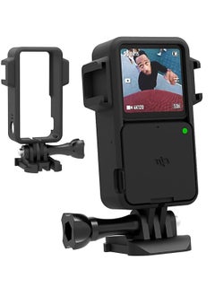 Excefore Camera Frame for DJI osmo Action 2, 2 Protective with Hot Shoe Base Anti-Drop Dust Protection Case Cover Mount+ Screen Protector Kits  - Image 1