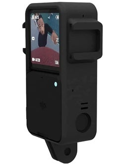 Excefore Camera Frame for DJI osmo Action 2, 2 Protective with Hot Shoe Base Anti-Drop Dust Protection Case Cover Mount+ Screen Protector Kits  - Image 4