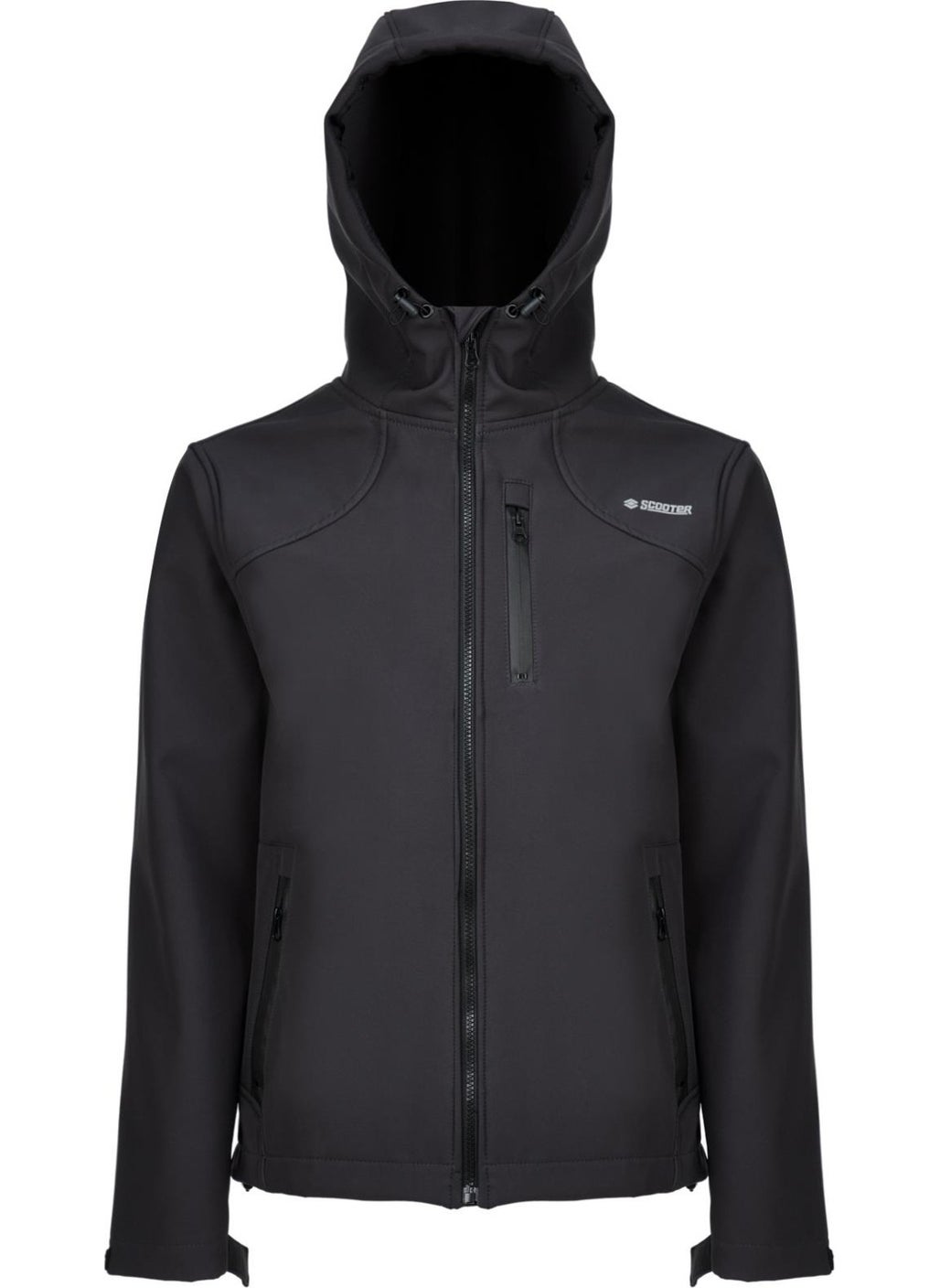 Scooter  - Softshell Hooded Coat Anthracite Men's Coat M1801TA - Image 1