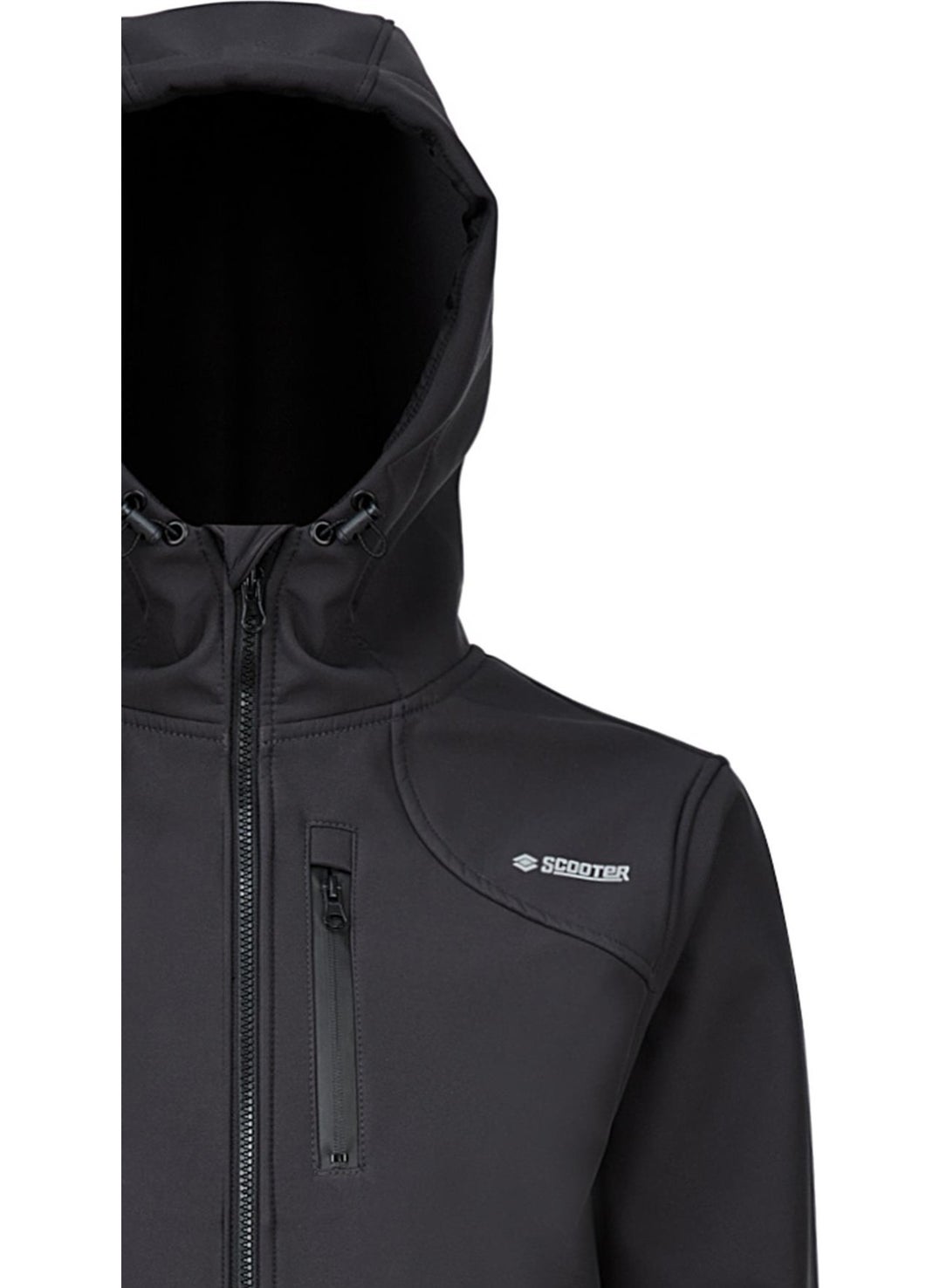 Scooter  - Softshell Hooded Coat Anthracite Men's Coat M1801TA - Image 1