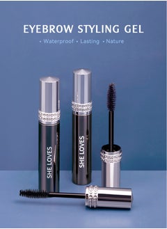 She Loves Transparent Fiber Brow Base Quick Dry Wild Brow Shaping Waterproof Eyebrow Defining Balm  - Image 2