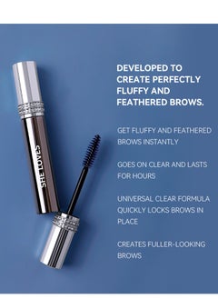 She Loves Transparent Fiber Brow Base Quick Dry Wild Brow Shaping Waterproof Eyebrow Defining Balm  - Image 4
