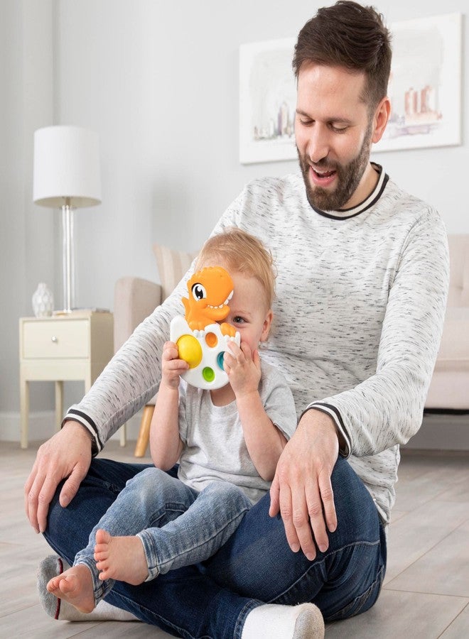 Toomies Jurassic World Dimpl T. Rex Fidget Toys - Popping Montessori Baby Toys - Sensory Dinosaur Toys - 12 Months and Up - Image 4