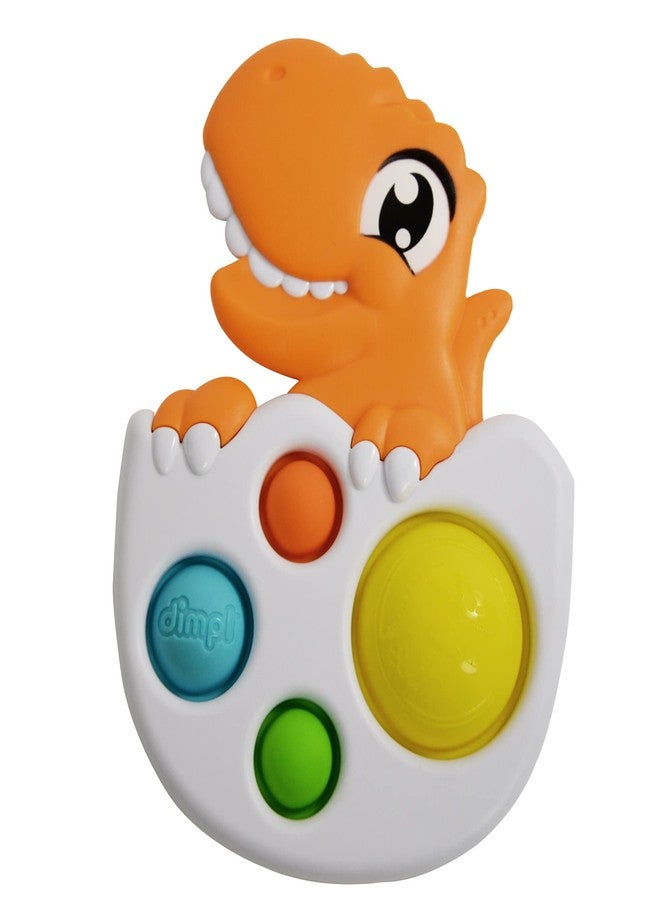 Toomies Jurassic World Dimpl T. Rex Fidget Toys - Popping Montessori Baby Toys - Sensory Dinosaur Toys - 12 Months and Up - Image 1