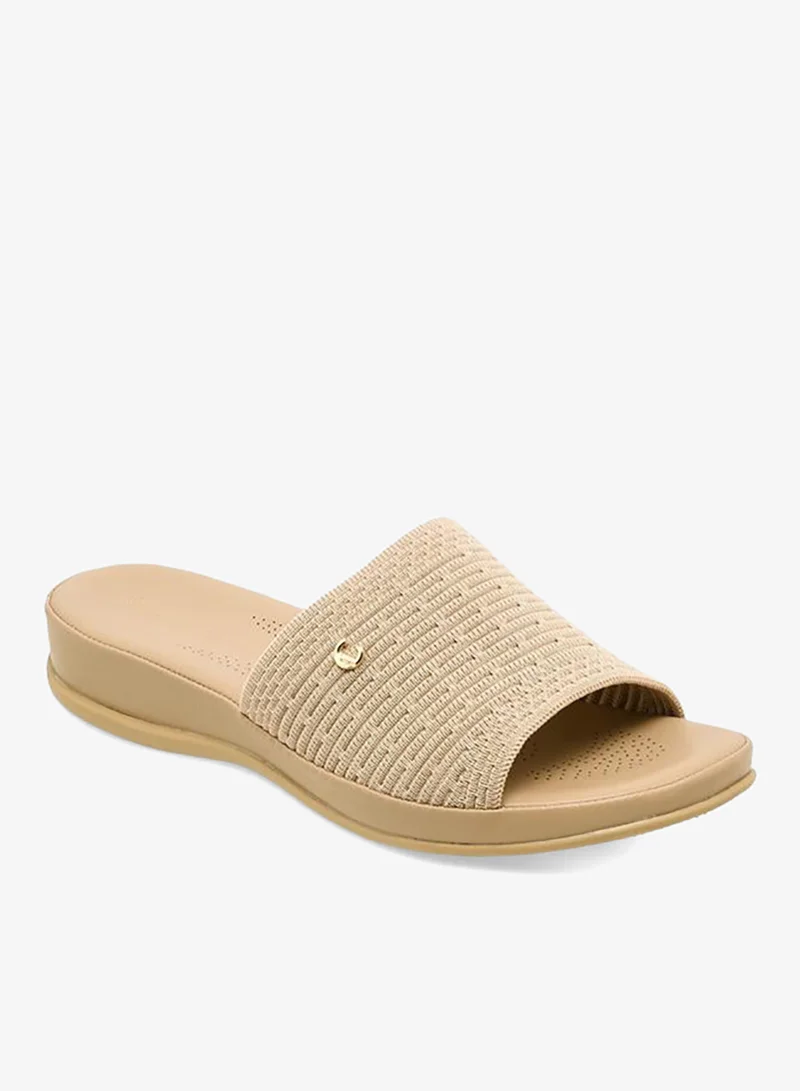 لو كونفورت Women Flyknit Textured Sandals