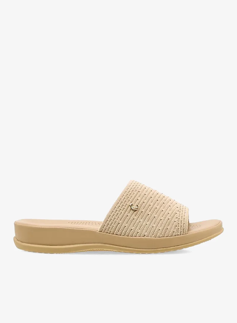 لو كونفورت Women Flyknit Textured Sandals