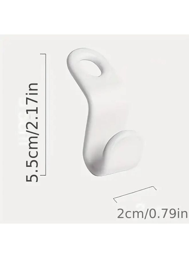 12 Hanger Connectors With Hooks Stackable Closet Organizer For Shirts Dresses Coats - Image 3