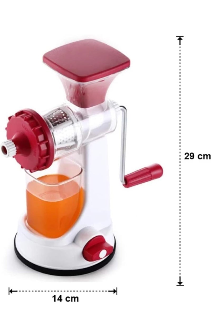 Oblivion Juicer for Home – Multicolor Manual Fruit & Veggies Juicer with Juice Cup & Waste Collector, Hand Press Machine for Home, Easy to Use, Efficient Juice Extractor for Healthy Living (Pack of 1) - Image 5
