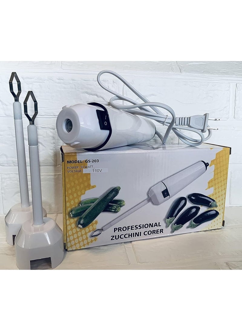 DubaiGallery Variable speed electric power electric vegetable corer zucchini cucumber eggplant potato turnip carrot drill easy veggie corer  - Image 1
