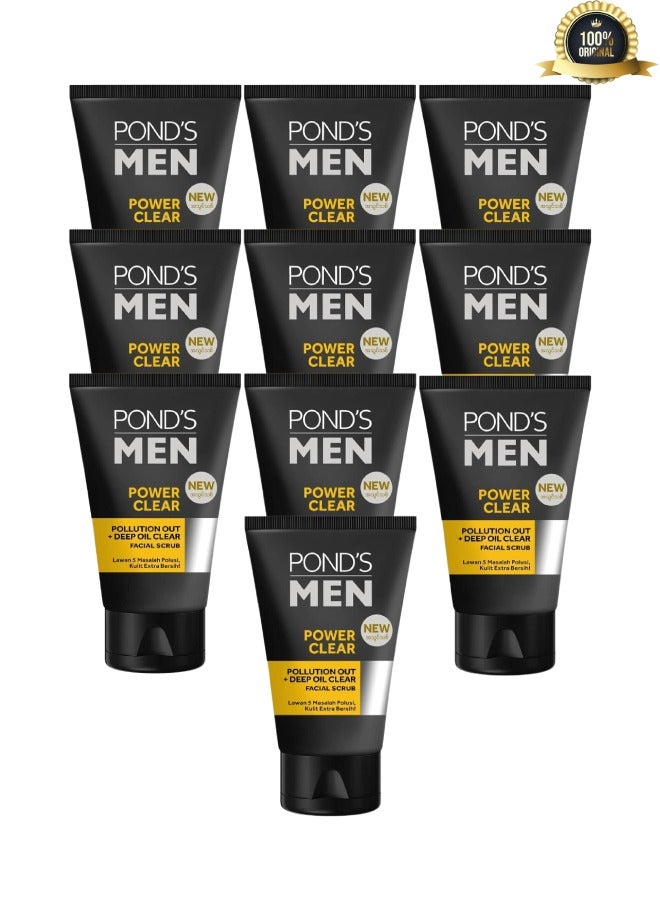 بوندز 10 قطع مقشر الوجه القوي لإزالة التلوث والزيوت العميقة - Image 1