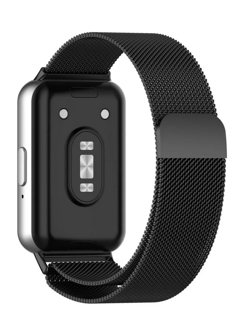 1PCS For Samsung Galaxy Fit 3 Milanese Loop Strap Replacement Wristband SM R390 Durable Adjustable Magnetic Clasp Bracelet Strap for Galaxy Fit 3 Smart Watch  - Image 2
